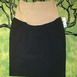 Maternity pencil skirt